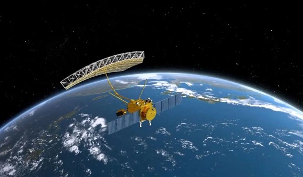 环境减灾二号05号卫星三维模拟图