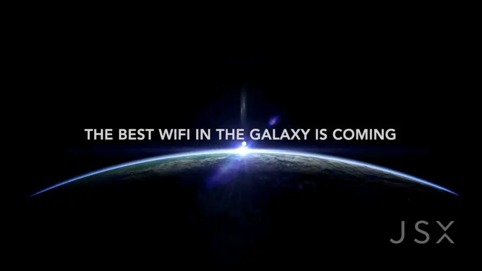 JSX 公司关于星链的广告